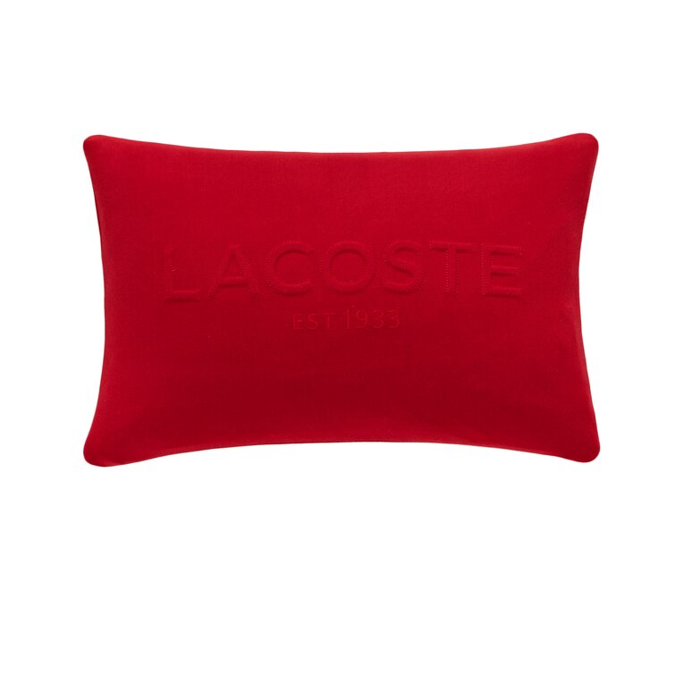 Lacoste 2025 throw pillows